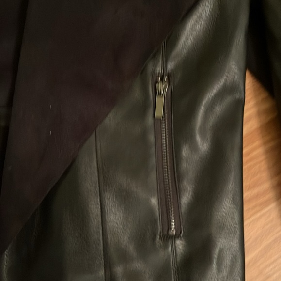 Bagatelle black pleather jacket - Picture 3 of 6
